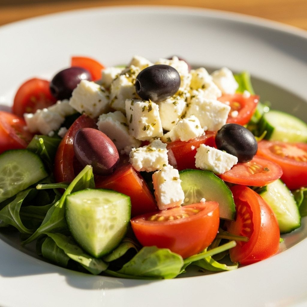 Saladas Mediterrâneas
